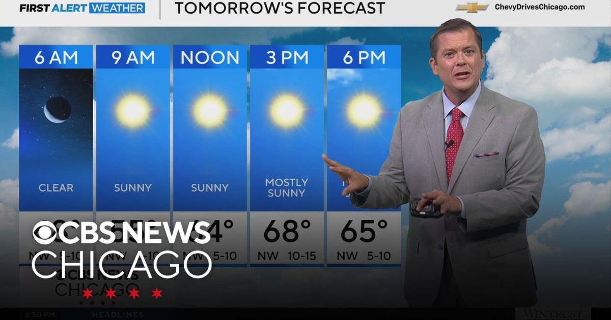 Chicago weather: Mostly sunny and cool Sunday - CBS Chicago