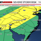 NEXT Weather Alert for possible evening storms. Warm, humid conditions in the Philly area. 