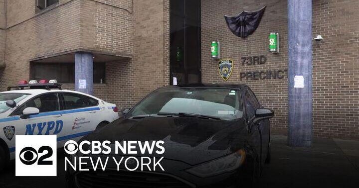 NYPD officer slashed on the face released from Brooklyn hospital - CBS ...