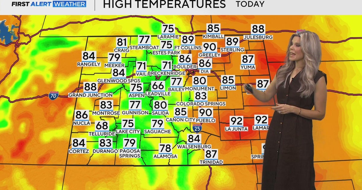 Summer temperatures holding on in Denver - CBS Colorado