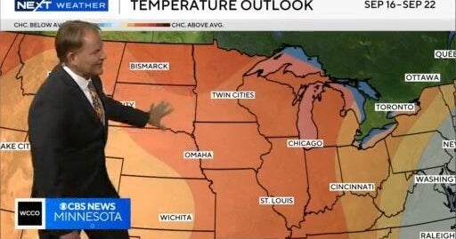 NEXT Weather: 10 p.m. report for Minnesota on Sept. 8, 2025 - CBS Minnesota