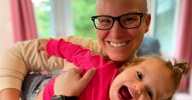 How a young mom is “living, not just surviving” after incurable cancer diagnosis