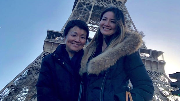 Jessica Chin and her mother