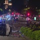 Police responding to rollover crash  on Chicago's Mag Mile 