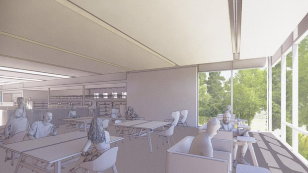 Baltimore County Woodlawn Library Rendering 