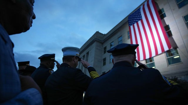 President Trump Attends Pentagon Ceremony On 24th Anniversary Of 9/11 