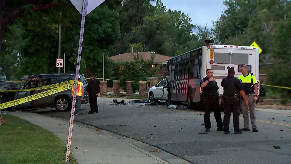 1 dead in Aurora after SUV collides with RTD bus, baby and bus driver ...