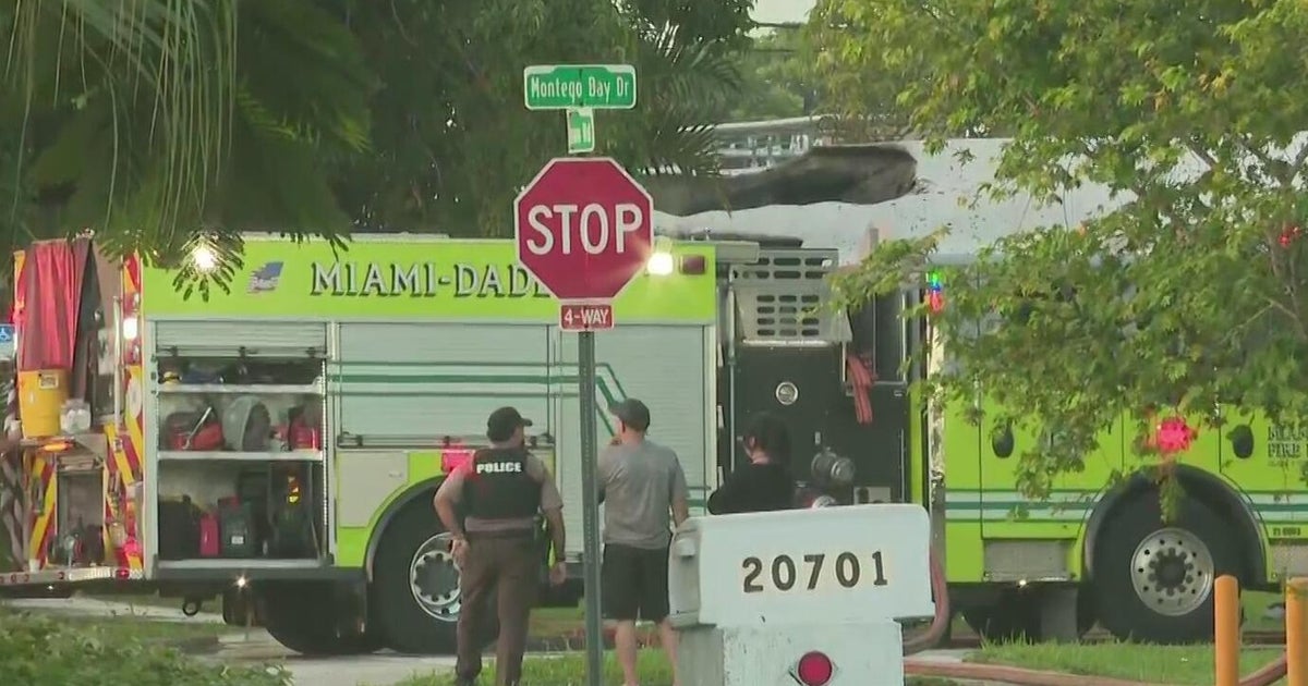 Cutler Bay House Fire Kills One, Hospitalizes Another