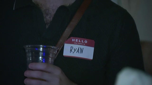 "Hello my name is Ryan" name tag 