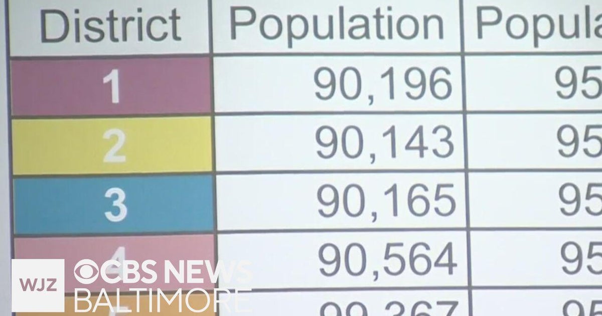 Baltimore County to vote on controversial redistricting map - CBS Baltimore