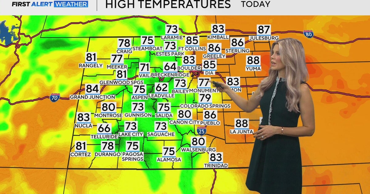 Warm and sunny before cooler temperatures with rain return to Denver ...