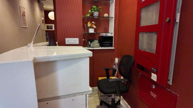 Empty front desk at Hotel 27 