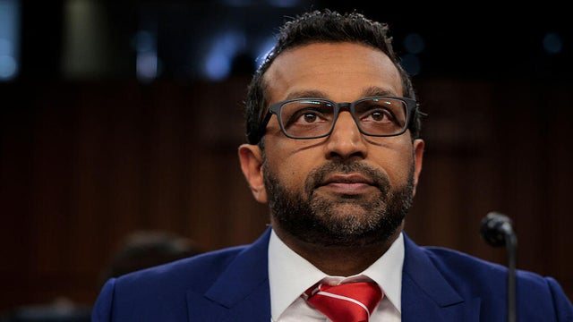FBI Director Kash Patel arrives to testify before the Senate Judiciary Committee at the Hart Senate Office Building in Washington, D.C., on Sept. 16, 2025. 