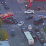 Crash causing delays off Kennedy Expressway on Chicago's Northwest Side 