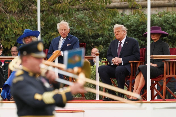 U.S. President Trump's state visit to Britain 
