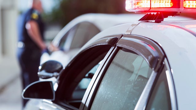 Police officer pulled over driver for traffic violation 