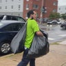College students from across Philadelphia team up to clean football field 