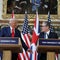 Trump takes questions with U.K. prime minister after signing tech deal