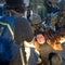 Tensions boil over as protesters clash with authorities outside Chicago ICE facility