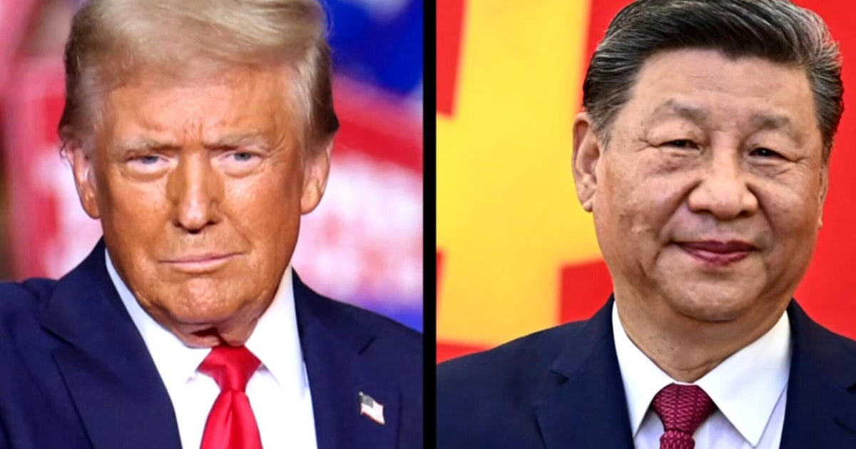 Trump says call with China's Xi Jinping was "very productive" - CBS News