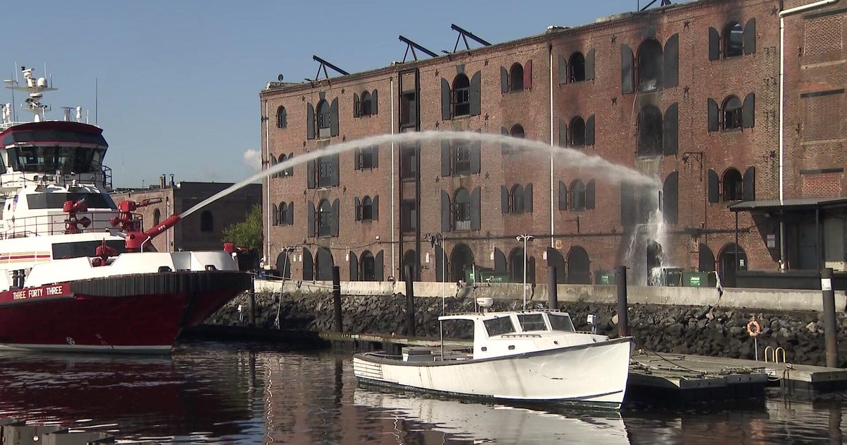 Massive fire in Red Hook, Brooklyn still burning more than a day later