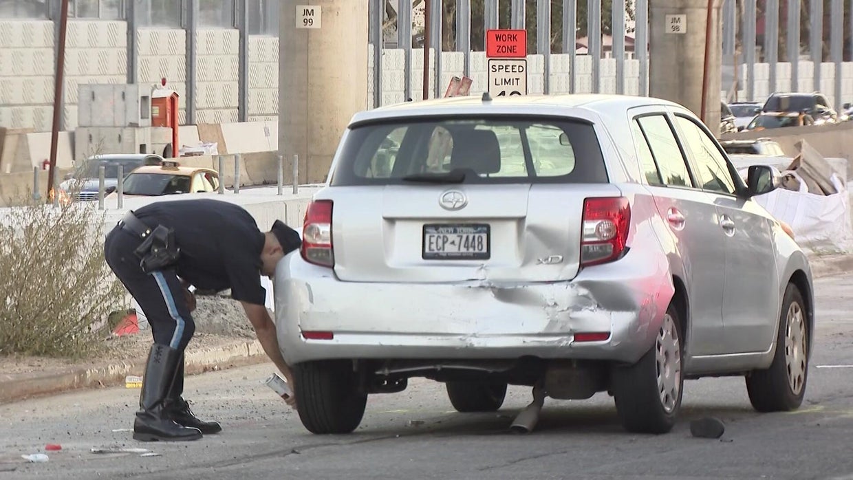 Pedestrian killed, another injured in Queens chain-reaction crash - CBS ...