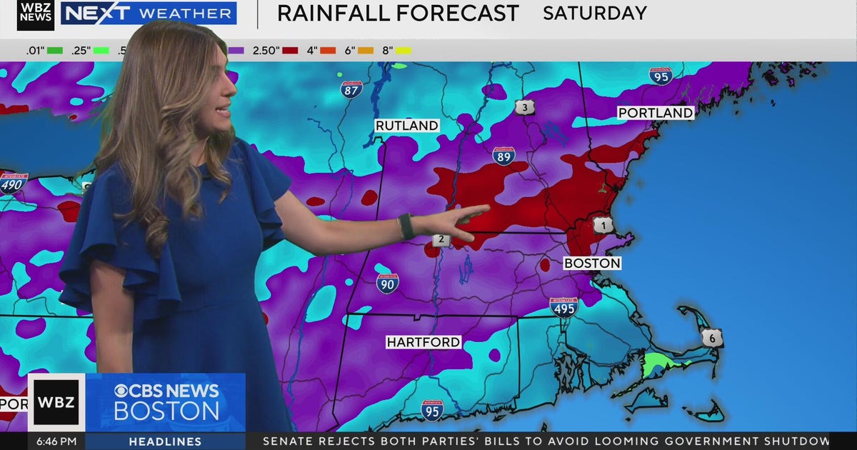 Next Weather: WBZ evening forecast for September 21 - CBS Boston