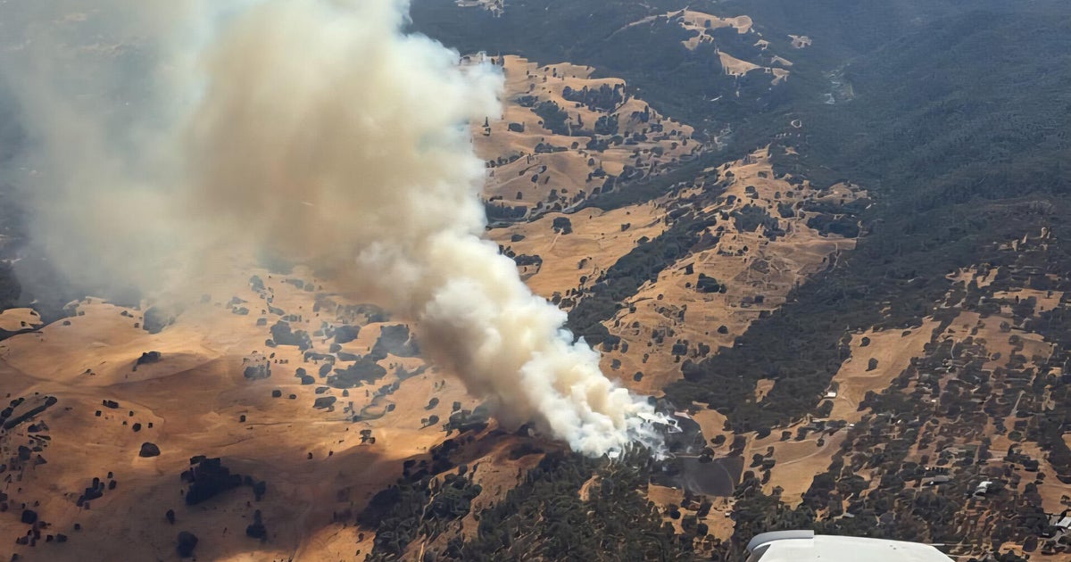 Crews battling Uphill Fire in El Dorado County near Pilot Hill