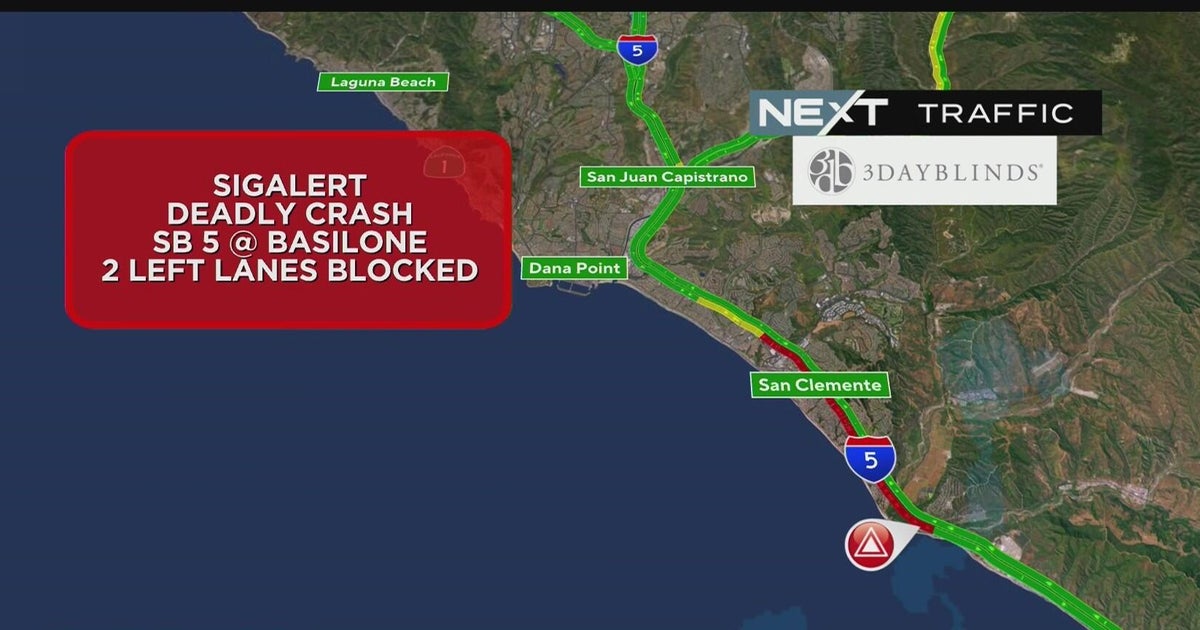 Multiple lanes on southbound 5 Freeway in San Clemente reopen after ...
