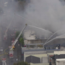 LA County firefighter injured battling commercial fire in Bell Gardens 