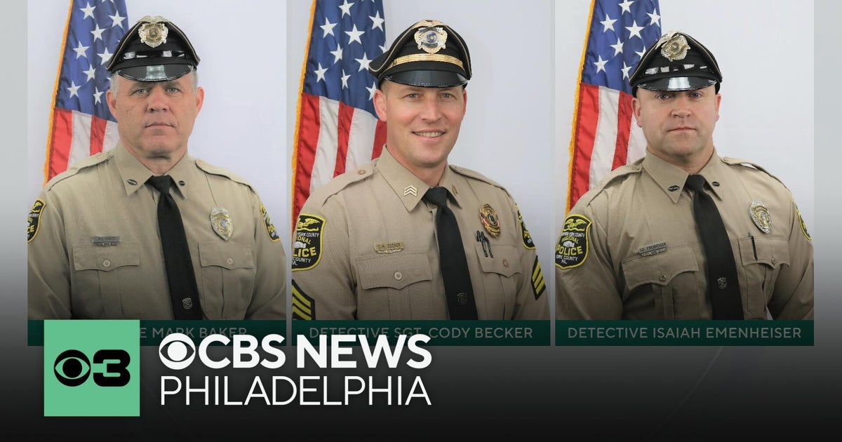 Funeral services announced for slain York County police officers - CBS ...