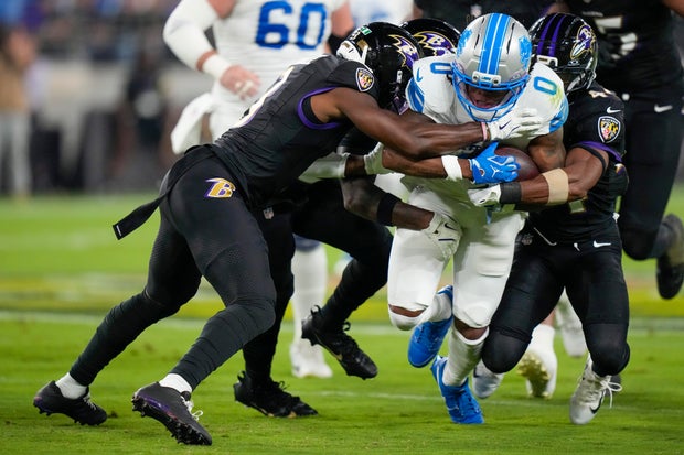 Lions Ravens Football