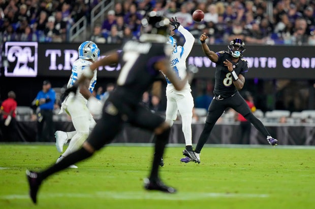 Lions Ravens Football