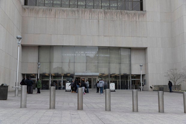 The Carl Moultrie Courthouse is seen in Washington, D.C., on Jan. 4, 2019 