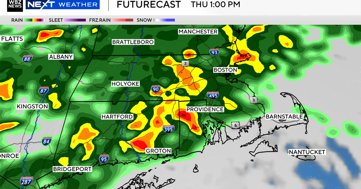 Widespread downpours hit Massachusetts; flash flood warning issued for ...