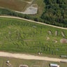 Massive corn maze in shape of Minuteman ready for families at Plympton farm 