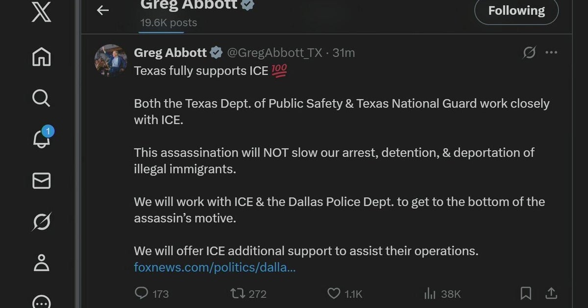 U.S. and Texas leaders react after deadly Dallas ICE facility shooting ...