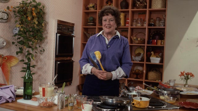 Julia Child Cooking 