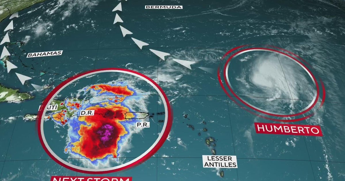 Tracking Tropical Storm Humberto, second system in the Atlantic - CBS Miami
