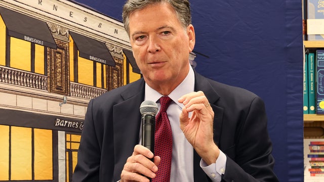 James Comey Promotes His New Book FDR Drive At Barnes And Nobles In New York 