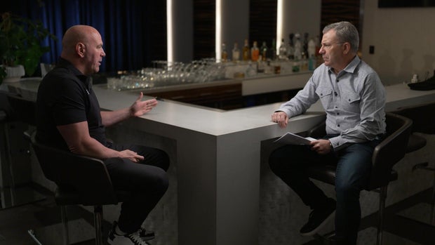 UFC CEO Dana White and Jon Wertheim 
