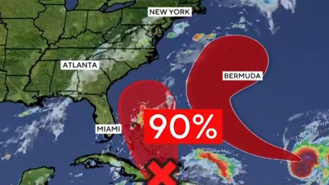 Hurricane Humberto strengthens in the Atlantic