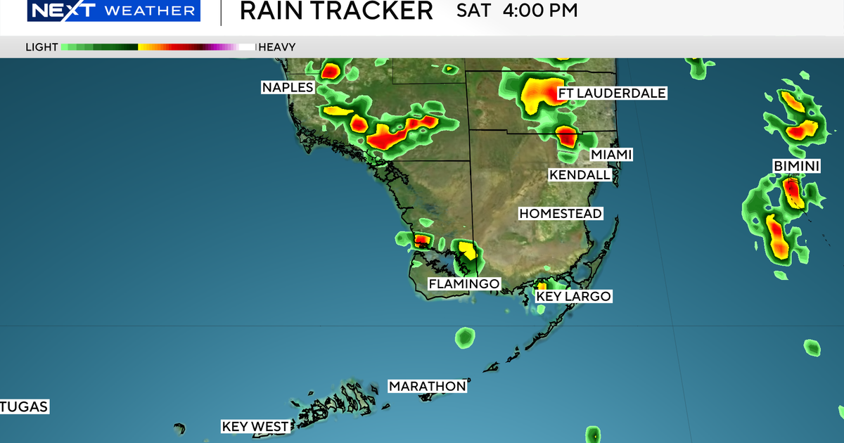 Strong storms to pop up across South Florida Saturday afternoon before clearing ahead of date night