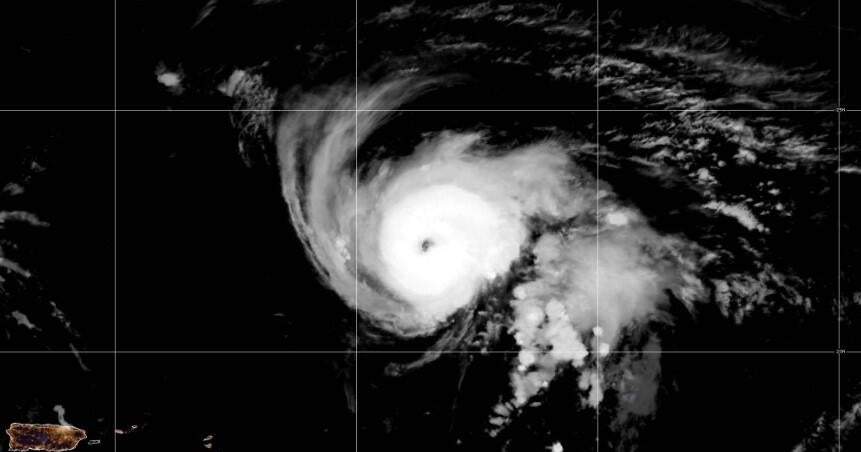 Humberto becomes a Category 4 hurricane in the Atlantic. Maps show its forecast path.
