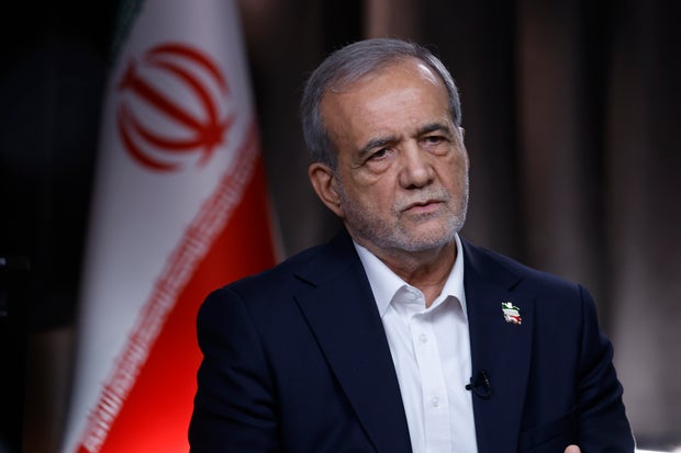 Iranian President Masoud Pezeshkian Speaks With Fox News Channel's Martha MacCallum 