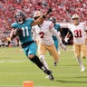 Jaguars beat 49ers 26-21 with Washington's punt return TD, 4 takeaways 