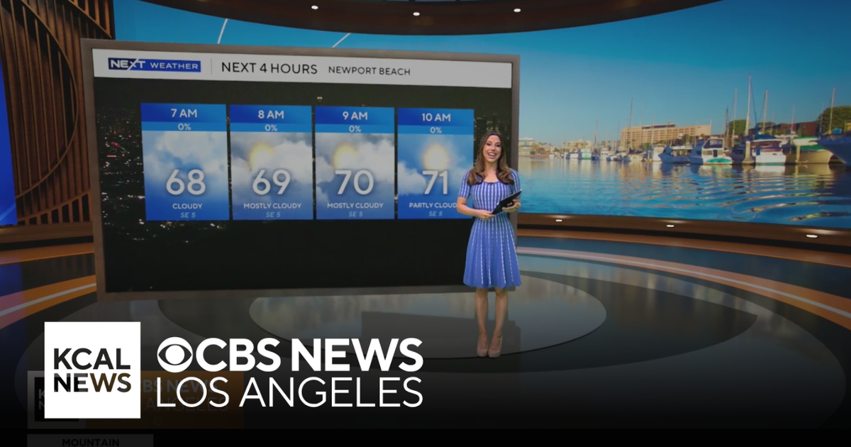 Alex Biston's 6 a.m. forecast | NEXT Weather - CBS Los Angeles