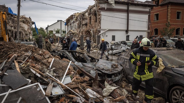 Russia Hits Kyiv With Large Aerial Attack 
