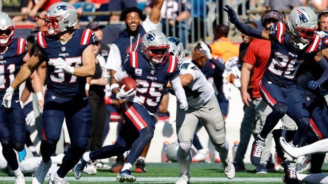 NFL: SEP 28 Panthers at Patriots 