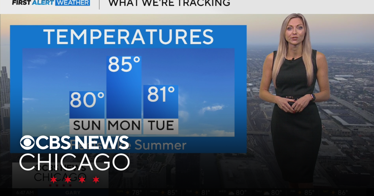 Feeling like summer on Sunday in Chicago - CBS Chicago